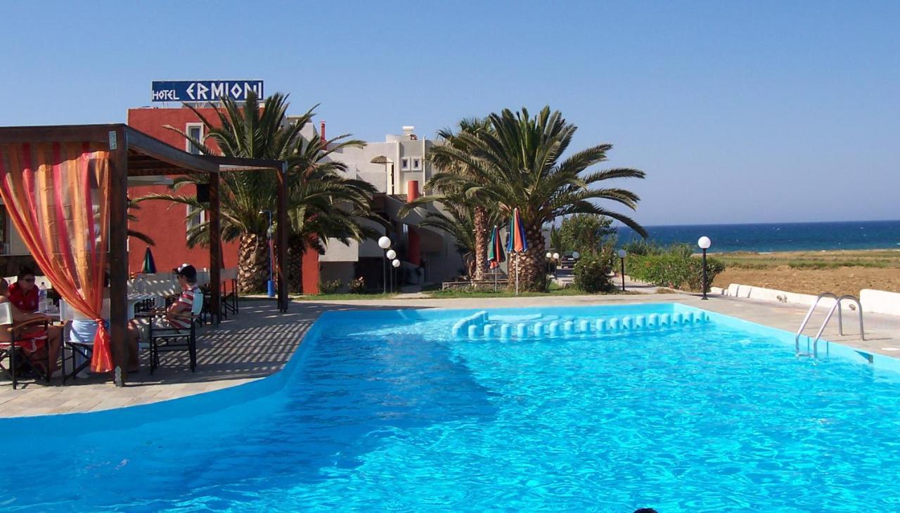 Ermioni Hotel Paralia Kourna 外观 照片